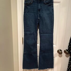 Just Black Dark Blue Flare Jeans